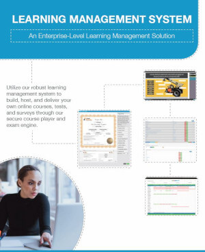 Download our LMS training management brochure