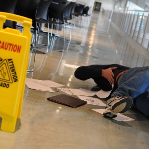 workplace slips trips and falls