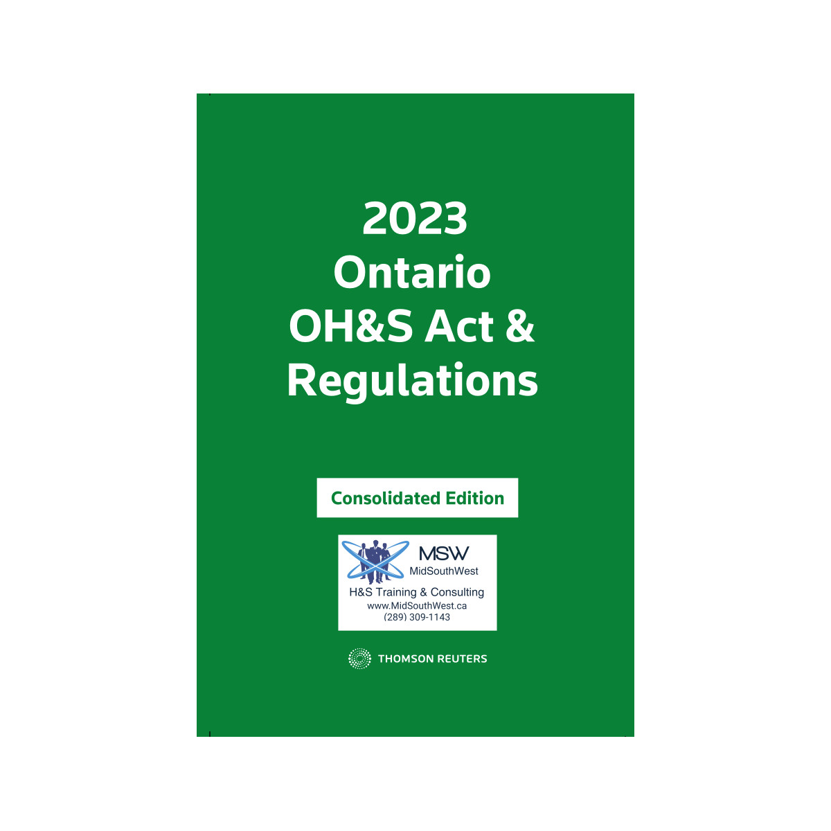 Ontario OHSA Green Book Tabbed