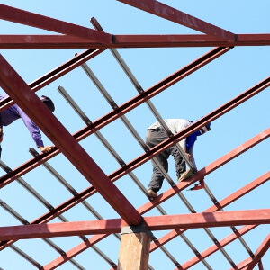Working at Heights on construction site